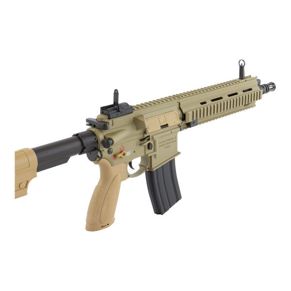 Heckler Und Koch Hk A Sportsline S Aeg Tan Brown Softair