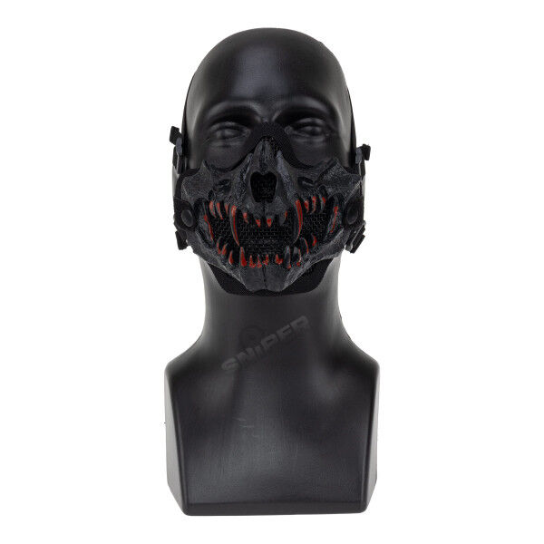 Reapo Stalker Fangs Mask, Black - Bild 1