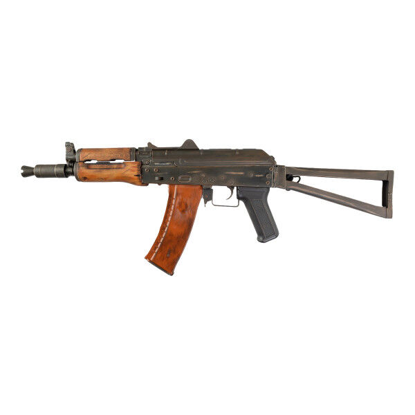 APS AK 74U Battle Worn Style &lt;0,5 Joule, Real Wood - Bild 1