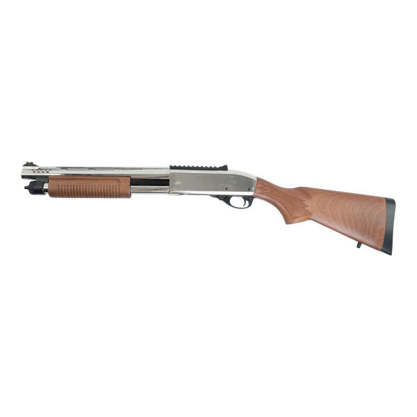 M870 AR Tri-Shot Gas Action Shotgun, Real Wood Silver - Bild 1