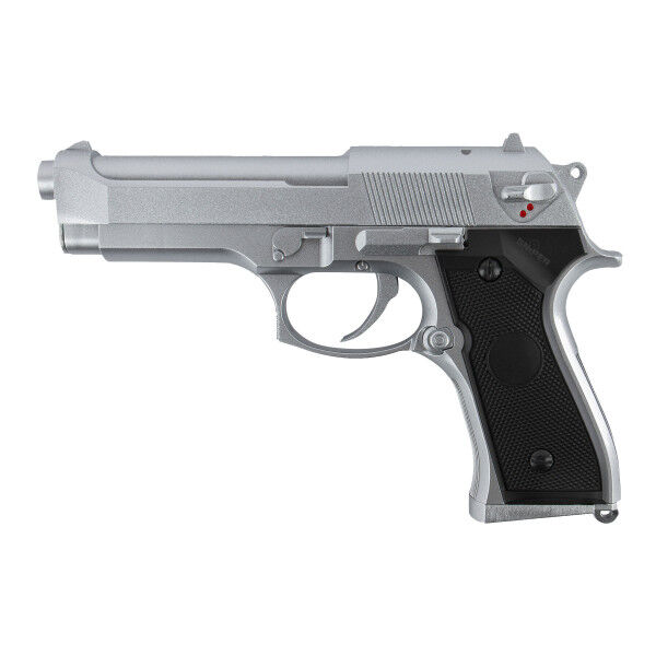 Cyma M92 Silver AEP, &lt;0,5 Joule Softair Pistole - Bild 1