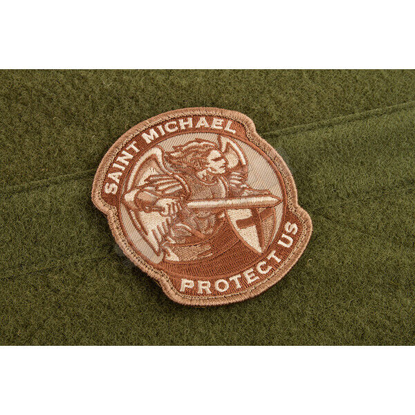 Modern Saint Michael Patch, desert (A105) - Bild 1