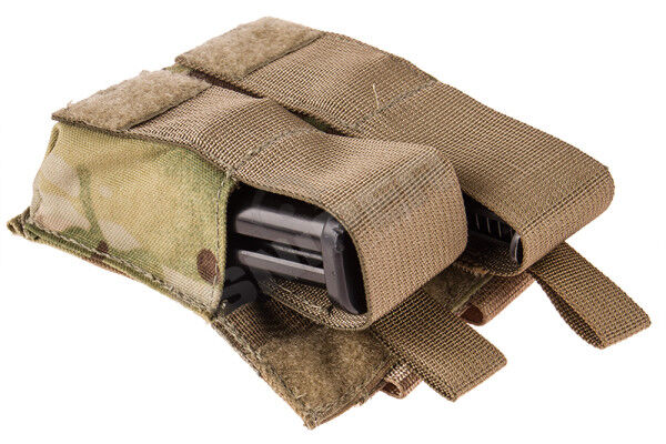 Dual Kydex Pistol Mag Pouch, Multicam - Bild 1