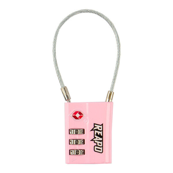 Reapo XL Zahlenschloss TSA lock, Rosa - Bild 1