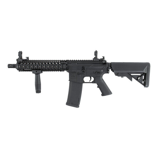 SA-E19 Edge Daniel Defense MK18 &lt;0,5 Joule Softair Gewehr, Black - Bild 1