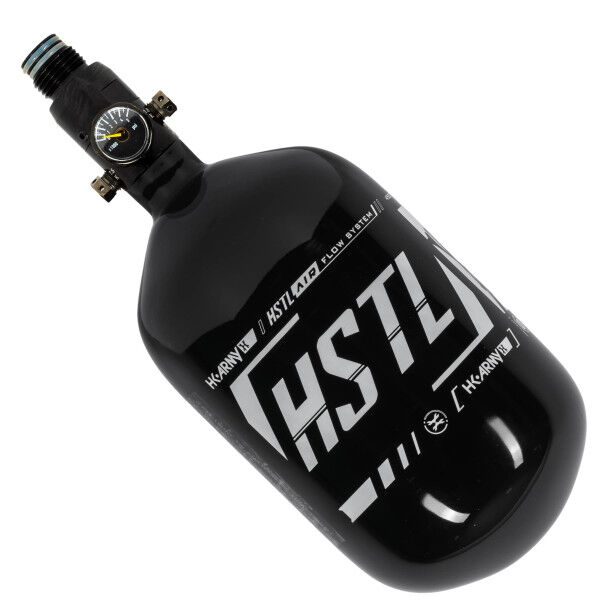 HK Army HSTL Carbon Fiber Tank w/ Regulator 68/4500, Black/White - Bild 1