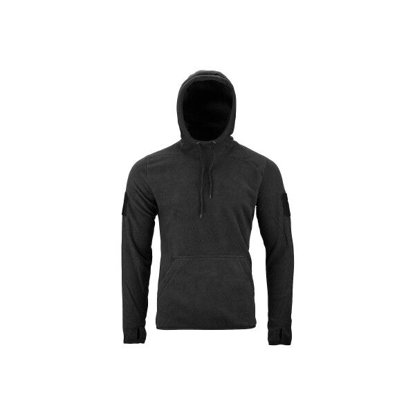 Viper Fleece Sweatshirt w/ Hood, Black - Bild 1
