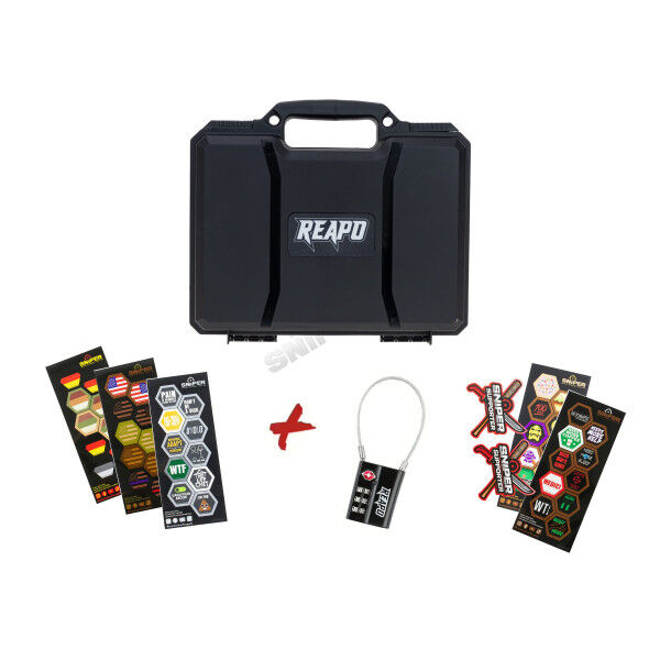 Kofferset - Reapo PnP Pistolen Waffenkoffer 29,5x26cm, Black - Bild 1