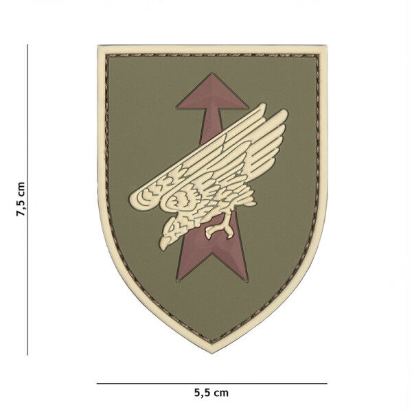 3D PVC Patch German Special Forces, OD - Bild 1
