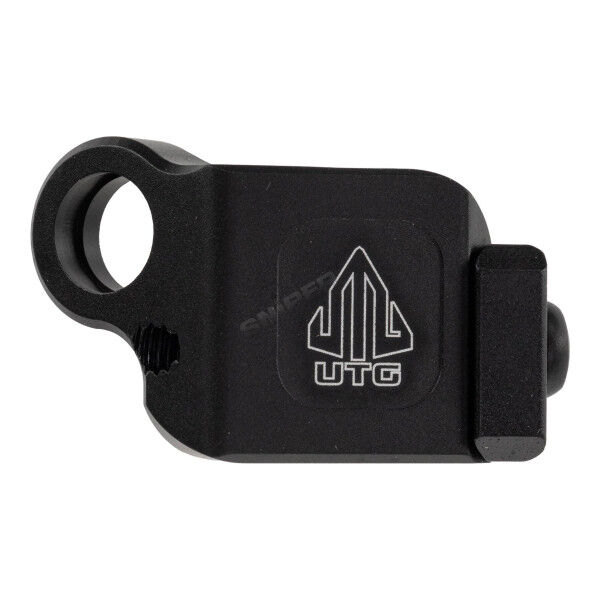 UTG Low Profile Angled QD Sling Swivel Adapter für Picatinny, Black - Bild 1