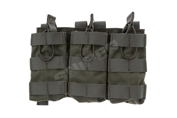 Triple M4 Fast Mag Pouch, OD Green - Bild 1