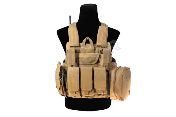 Strike Ciras Plate Carrier Set, Tan - Bild 1