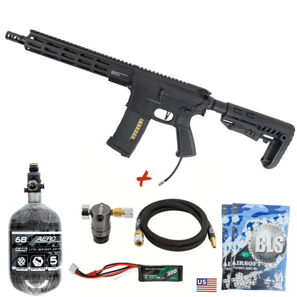 HPA Deal #3 - MTW Billet 10&quot; Tactical Inferno Edition Gen. 3 HPA, Black - Bild 1