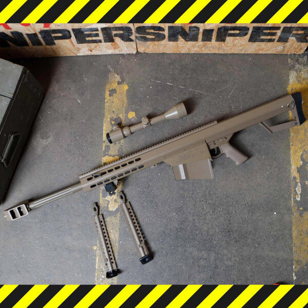 B-Ware Barrett Licensed M82A1 Sniper Rifle (S)AEG, Tan - Bild 1