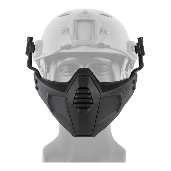 Multi Protective Helm &amp; Neoprene Mask, Black - Bild 1