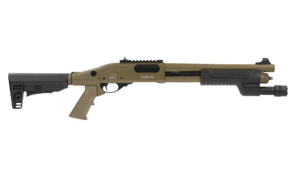 Velites Ferrum Pumpgun S-VI, Tan - Bild 1