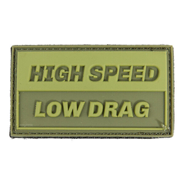 3D PVC Patch High speed, green - Bild 1