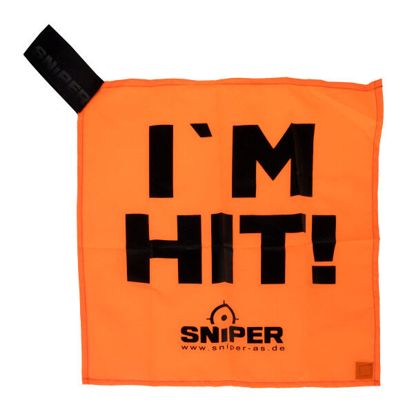 Sniper Dead Rag Hit Markierer Airsoft &quot;I´m HIT&quot; - Bild 1