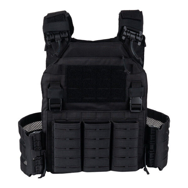 Reapo QR Plate Carrier Lasercut, Black - Bild 1