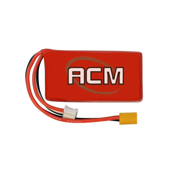 ACM 11,1V 350mAH 3S 40C Li-Po Battery für ARES HPA - Bild 1