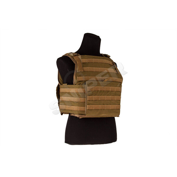 MOLLE Style PC Plate Carrier, Coyote Brown - Bild 1