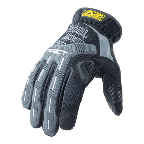 M-Pact Open Cuff Gloves, Black/Grey - Bild 1