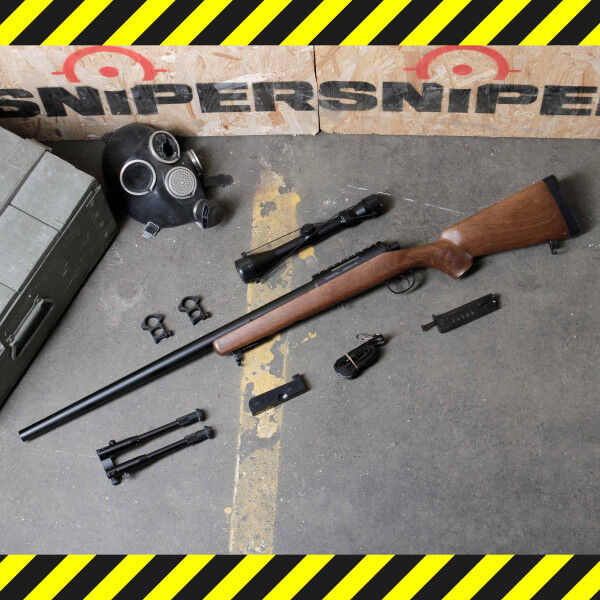 B-Ware SR-1 Sniper Rifle Set, Wood - Bild 1