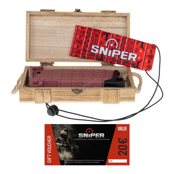 Christmas Box Deals - Sniper 20€ Gutschein &amp; Laufsocke, Pink - Bild 1