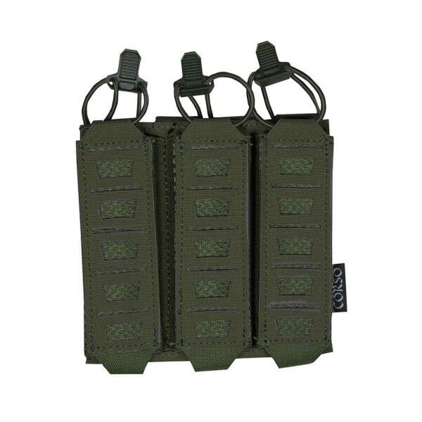 Corso Tactical Triple Mag-Pouch Dagger für MP5/MP7, Ranger Green - Bild 1