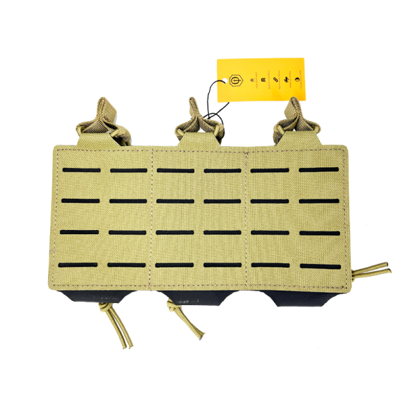 Conquer Triple M4 Mag Pouch, Tan - Bild 1