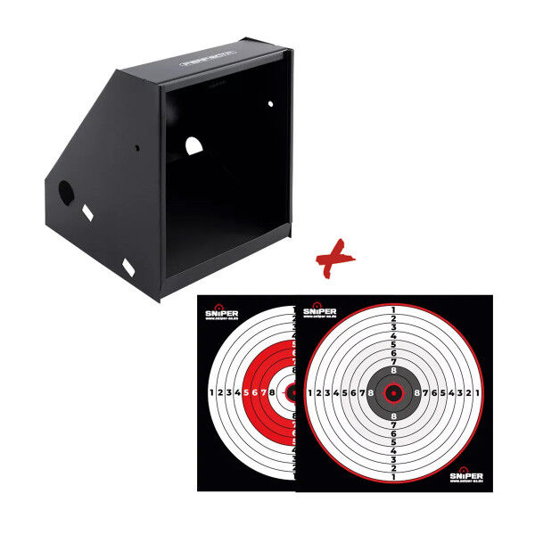 Bundle Deal #2 - Zielscheiben 17x17cm, Sniper Target red - Bild 1
