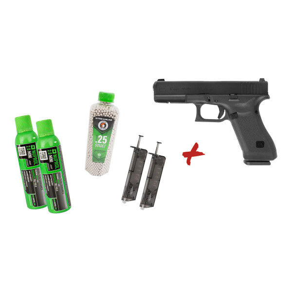 Bundle Deal #1 - Glock 17 Gen 5 GBB Softair Pistole - Bild 1