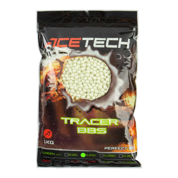 Bio Tracer BBs 0,25g BBs Green, 1kg 4000rds - Bild 1