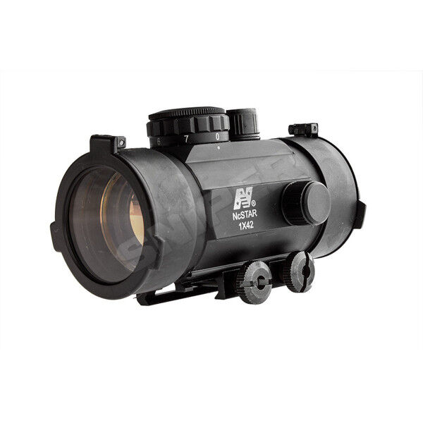 42mm Low Profile Red Dot Sight, Black - Bild 1