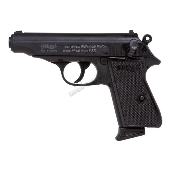 Walther PP 9mm P.A.K. Schreckschusspistole, Black - Bild 1