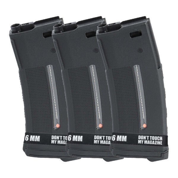 PTS EPM1 Enhanced Magazin für M4 250rds, Black, 3-er Set - Bild 1