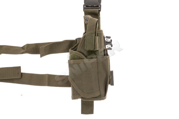 Tornado Drop Leg Holster rechts, OD Green - Bild 1