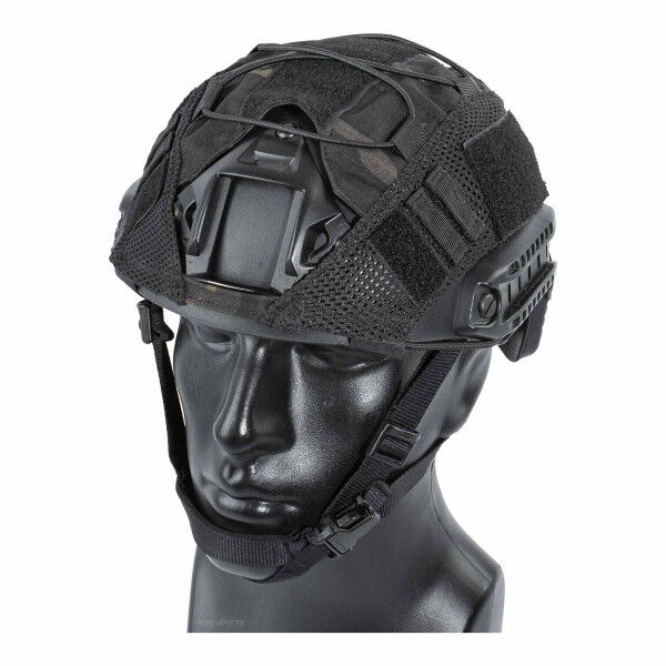 Elastic Rope Helmet Cover, camo black - Bild 1