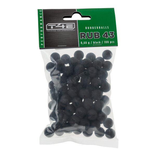 T4E Rubberballs 43 Cal für Ram Waffen, 100rds - Bild 1