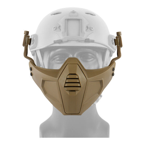 Multi Protective Helm &amp; Neoprene Mask, Desert - Bild 1