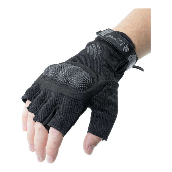 Shield Cut Tactical Gloves, Black - Bild 1