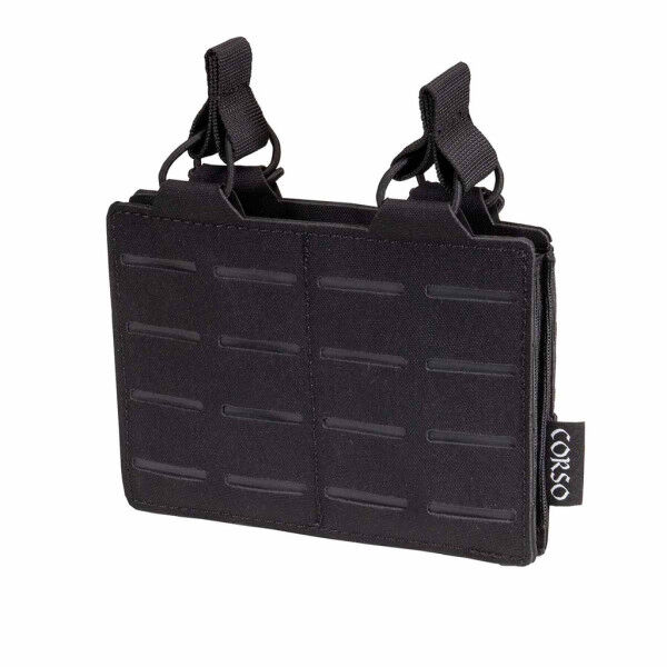 Corso Tactical Double Mag-Pouch Dagger MK1 für M4, Black - Bild 1