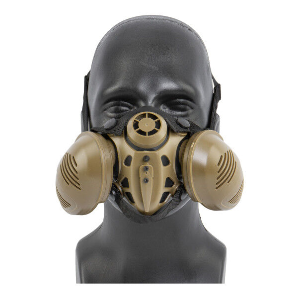 Respirator Face Mask, Tan - Bild 1
