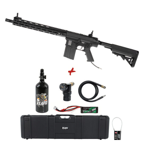 HPA Deal #1 - SAC x Wolverine SA-E35 DMR Rifle HPA, Black - Bild 1