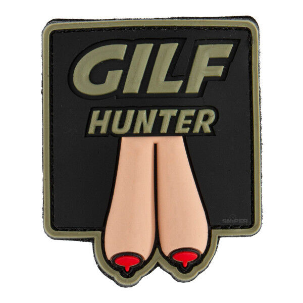 Gilf Hunter PVC Patch, tan - Bild 1