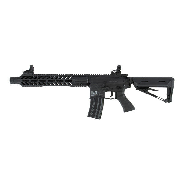 Whiskey ASL+ Hi-Velocity AEG &lt;0,5 Joule Softair Gewehr, Black - Bild 1