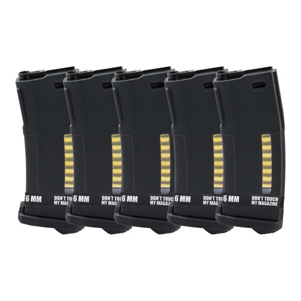 PTS Enhanced Polymer Magazine 150rds, Black, 5er-Set - Bild 1