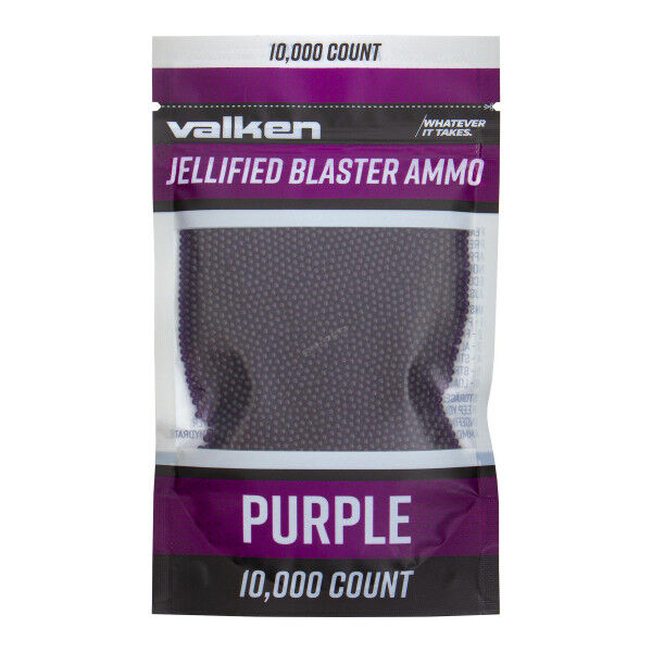 Valken Gel Blaster Ammo 10.000 rds. Gellets, Purple - Bild 1