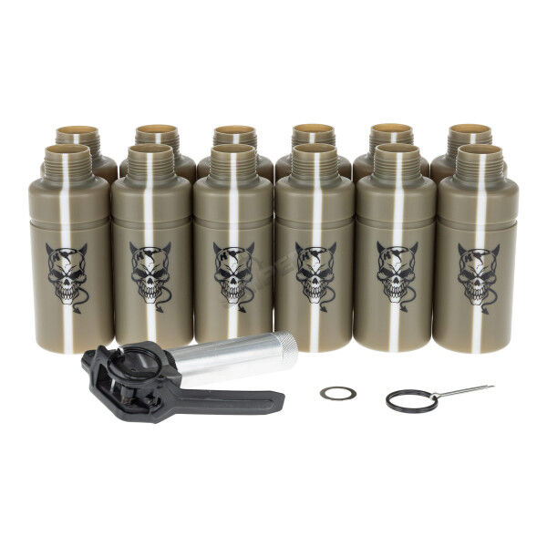 Hakkotsu Thunder B Devil Grenade Set, 12er Pack - Bild 1