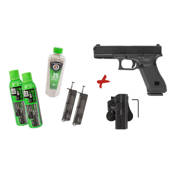 Bundle Deal #3 - Glock 17 Gen 5 GBB Softair Pistole - Bild 1